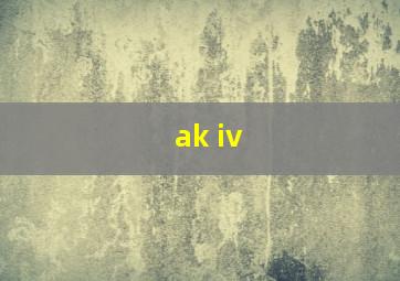 ak iv